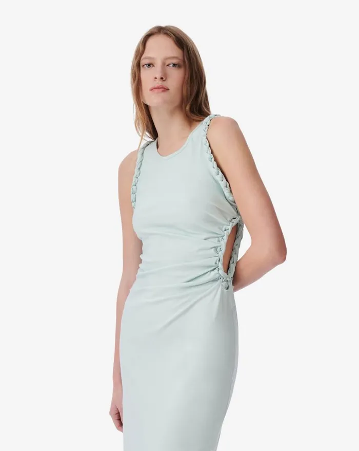 Dresses Women IRO AMEL CUTOUT JERSEY MIDI DRESS