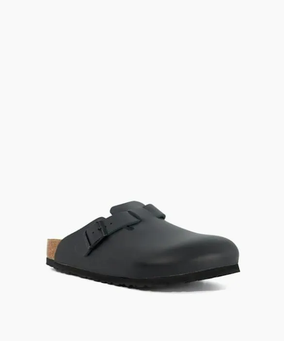 Dune London Black Shoes Men Boston Mens Black Birkenstocks Boston Clog Brown