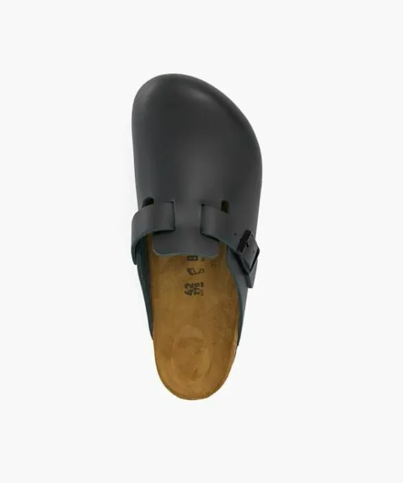 Dune London Black Shoes Men Boston Mens Black Birkenstocks Boston Clog Brown