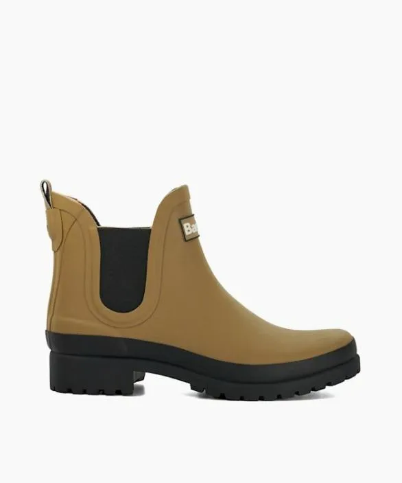 Dune London Brown Boots Women Barbour Mallow Brown Low Rubber Chelsea Boots Brown