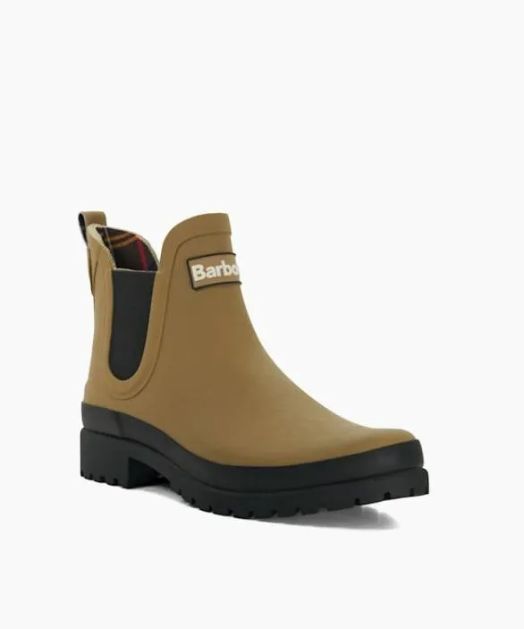 Dune London Brown Boots Women Barbour Mallow Brown Low Rubber Chelsea Boots Brown