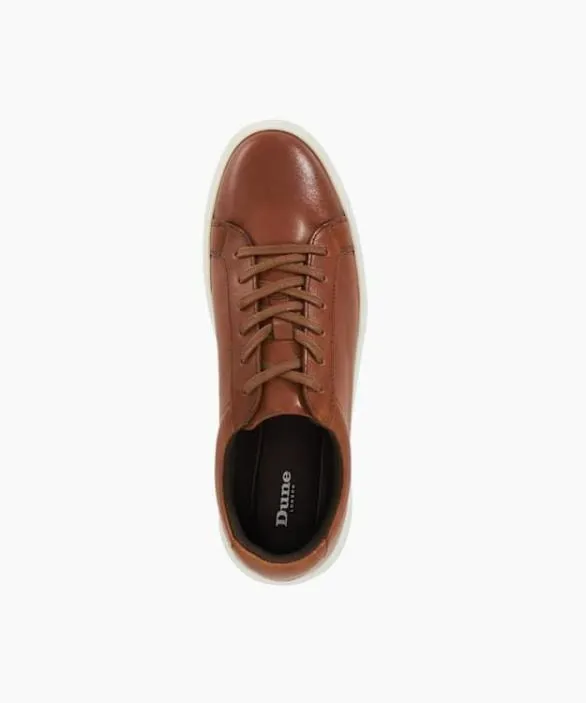 Dune London Brown Shoes Men Tais Tan Suede Lace Up Shoes Brown