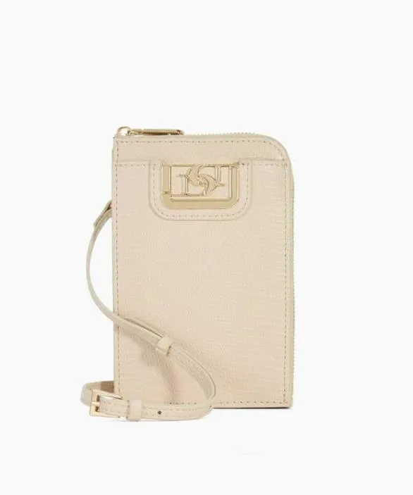 Dune London Handbags Women Standing Ecru Logo Mirror Zip Purse Neutral