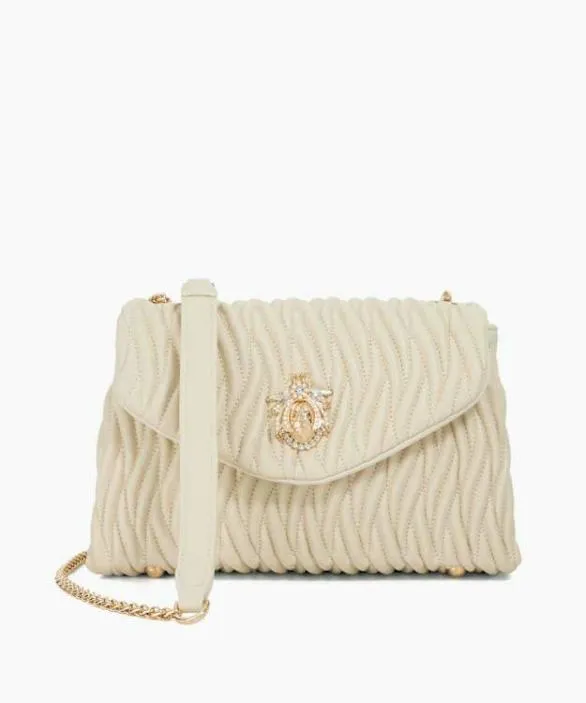 Dune London Leather Bags Women Darling Ecru Quilted Leather Cross Body Bag Multi Dune London Leather Bags Women Darling Ecru Quilted Leather Cross Body Bag Multi
