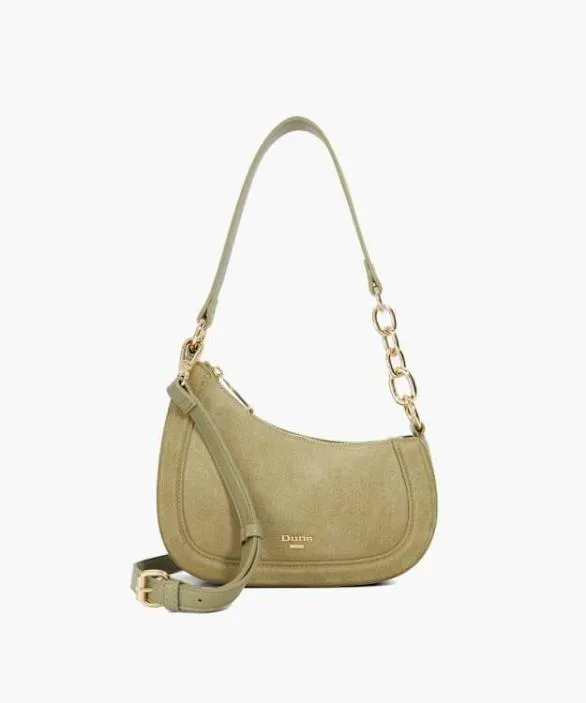 Dune London Shoulder Bags Women Direction Khaki Asymmetric Chain Detail Shoulder Bag Green Dune London Shoulder Bags Women Direction Khaki Asymmetric Chain Detail Shoulder Bag Green