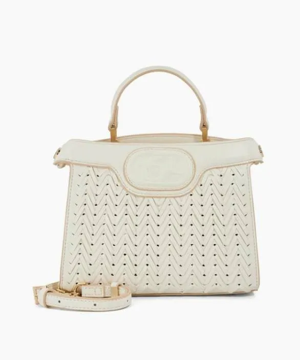 Dune London Tote Bags Women Daily White Embossed Logo Tote Bag White