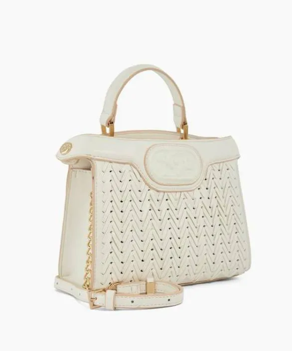 Dune London Tote Bags Women Daily White Embossed Logo Tote Bag White