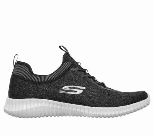 Elite Flex 8211 Hartnell Black Gray Men SKECHERS SlipOn