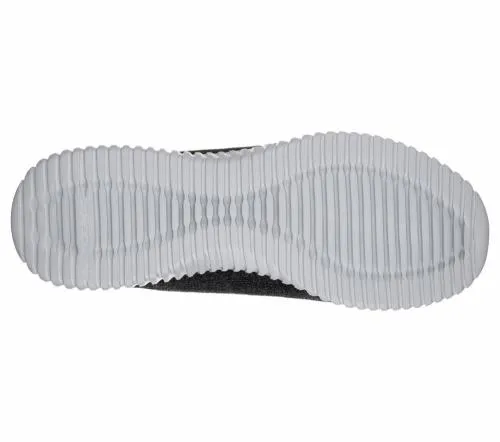Elite Flex 8211 Hartnell Black Gray Men SKECHERS SlipOn