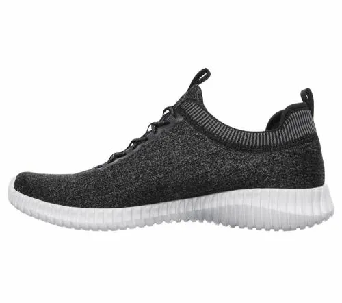 Elite Flex 8211 Hartnell Black Gray Men SKECHERS SlipOn