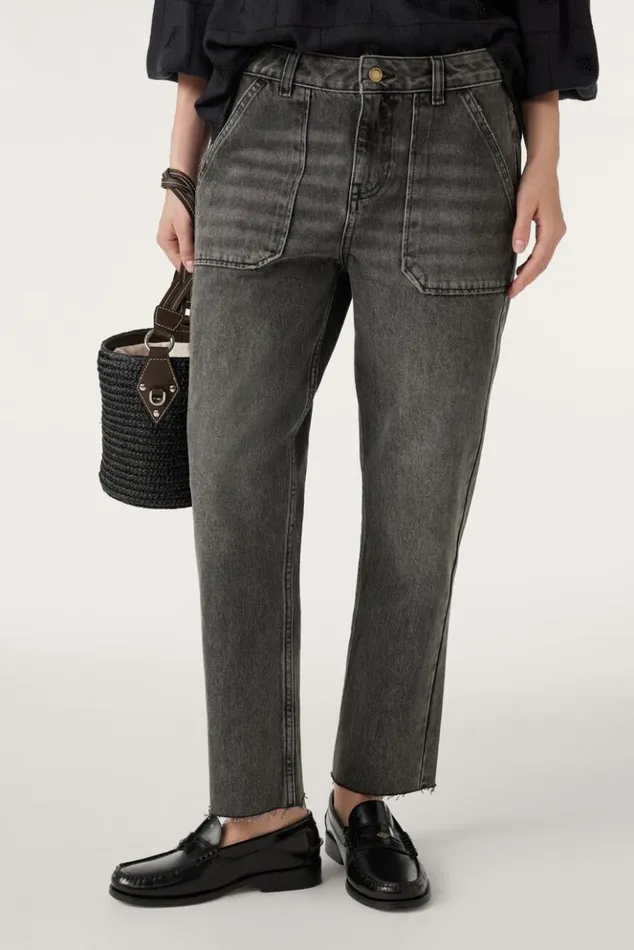 EllyStraightLeg Jeans Clothing Baandsh Pants and Jeans