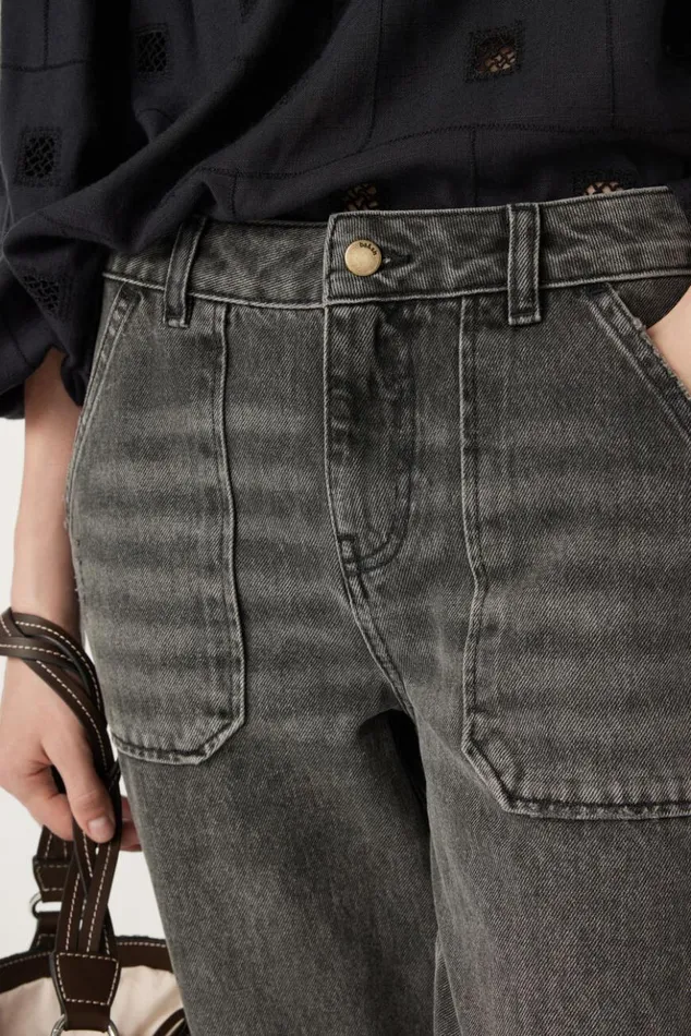 EllyStraightLeg Jeans Clothing Baandsh Pants and Jeans