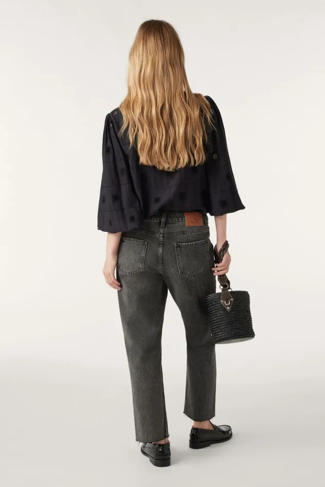 EllyStraightLeg Jeans Clothing Baandsh Pants and Jeans