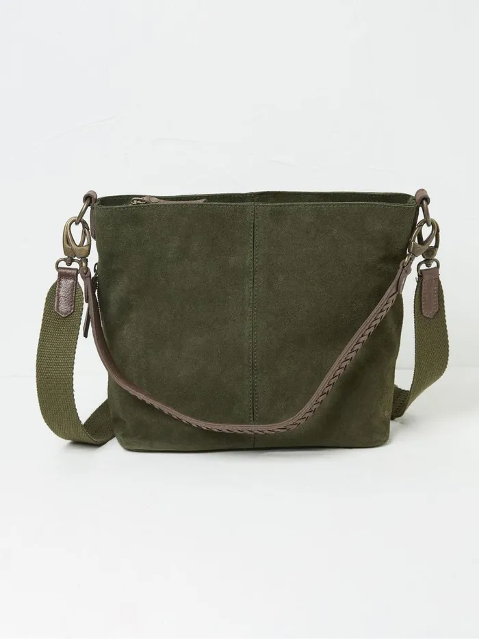 Fat Face Bags and Purses Valletta Green Shoulder Bag 8211 Women