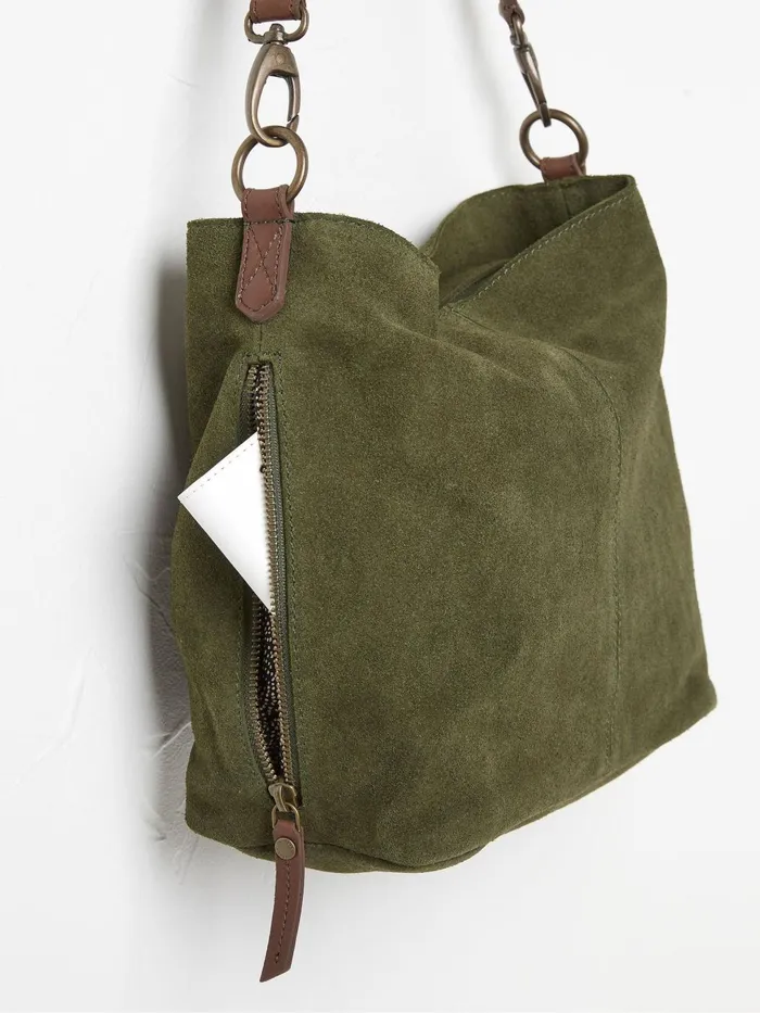 Fat Face Bags and Purses Valletta Green Shoulder Bag 8211 Women