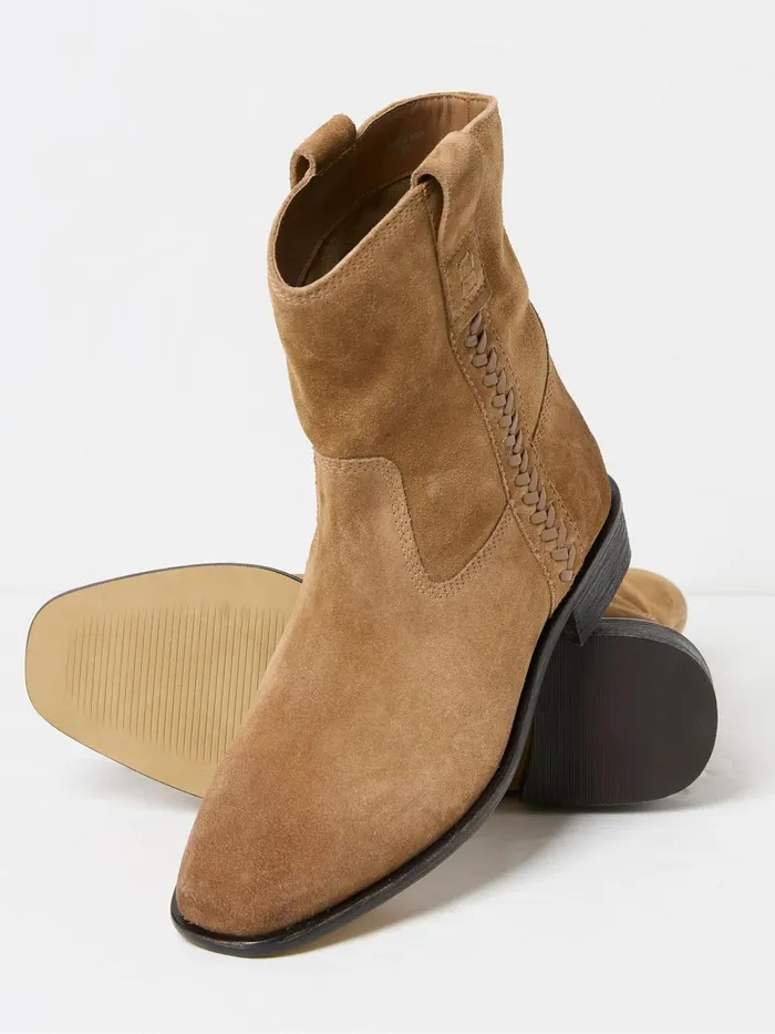 Fat Face Boots Adelaide Brown Western Boots 8211 Women