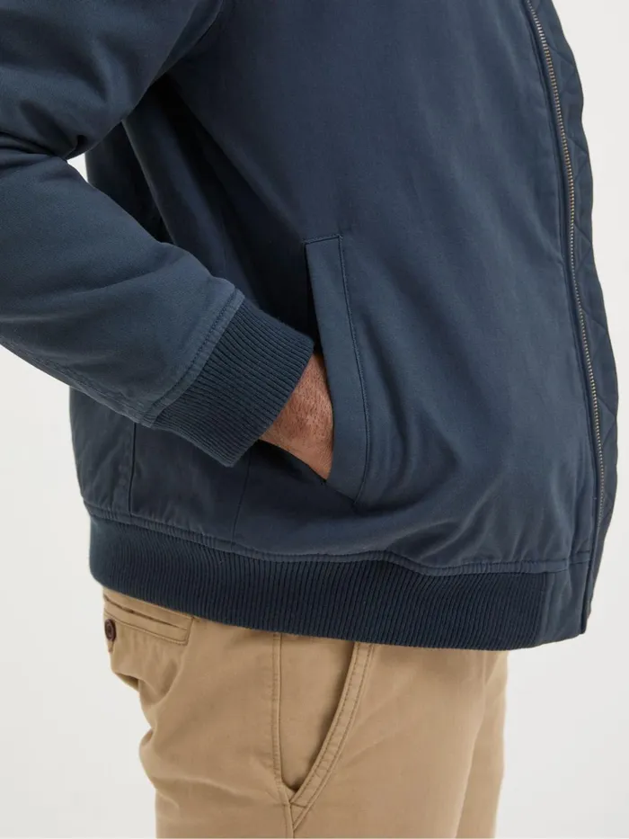Fat Face Coats and Jackets Chester Blue Bomber Jacket 8211 Men