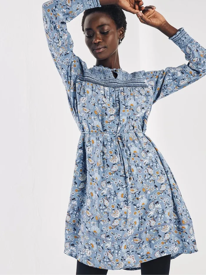 Fat Face Dresses Lucy Blue Festival Floral Dress 8211 Women