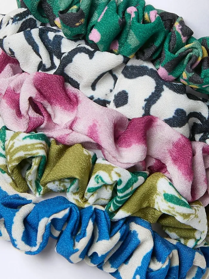 Fat Face Hair Accessories Collective Living Hair Ties 5 Pack 8211 Women