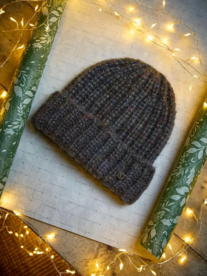 Fat Face Hats Black Sparkle Beanie 8211 Women