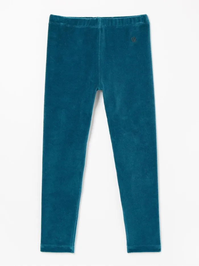 Fat Face Jeans and Leggings Blue Velvet Leggings 8211 Kids