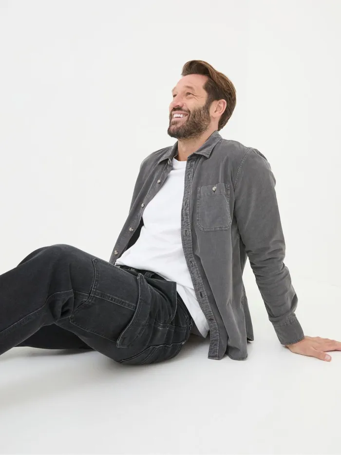 Fat Face Jeans Black Cargo Jeans 8211 Men