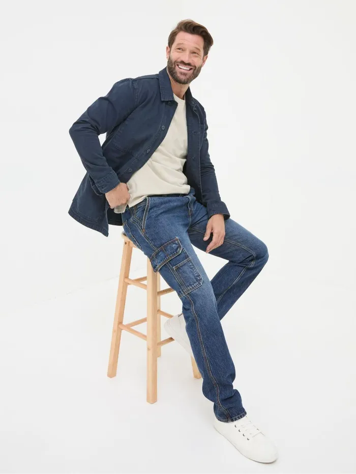 Fat Face Jeans Blue Cargo Jeans 8211 Men