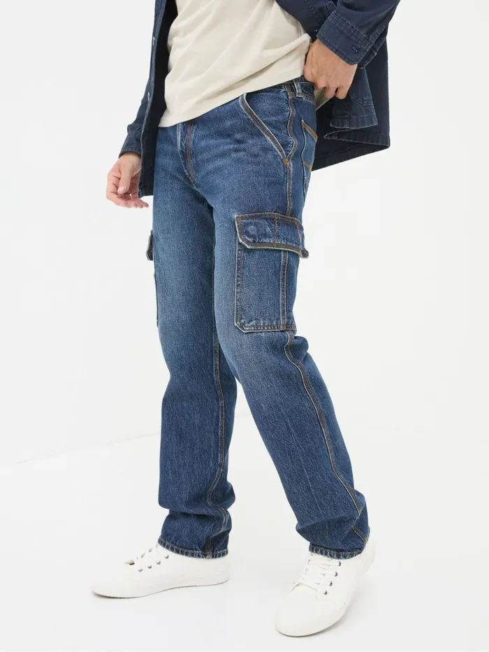 Fat Face Jeans Blue Cargo Jeans 8211 Men