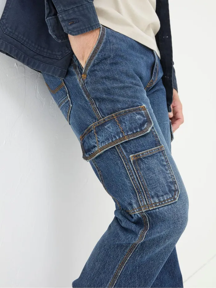 Fat Face Jeans Blue Cargo Jeans 8211 Men