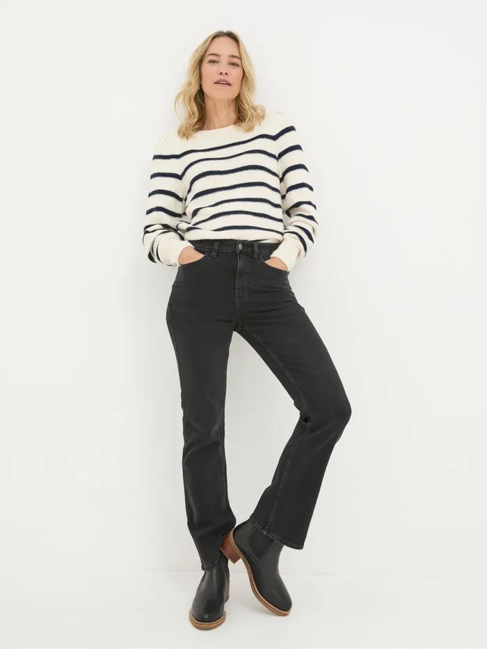 Fat Face Jeans Brooke Black Bootcut Jeans 8211 Women