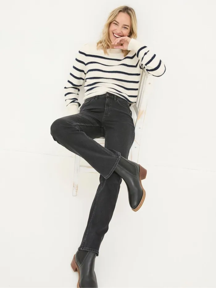 Fat Face Jeans Brooke Black Bootcut Jeans 8211 Women
