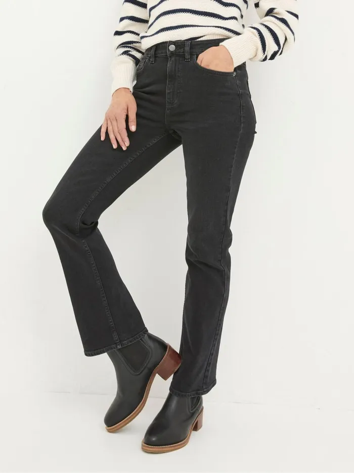 Fat Face Jeans Brooke Black Bootcut Jeans 8211 Women