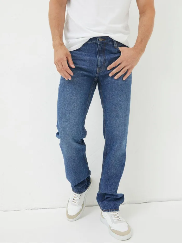 Fat Face Jeans Light Blue Straight Fit Jeans 8211 Men