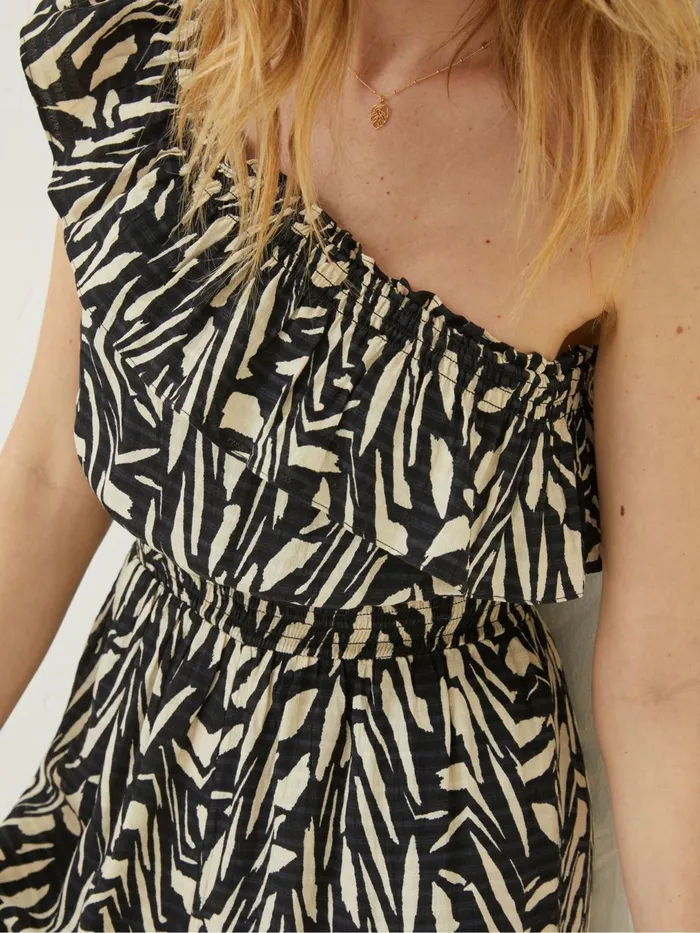 Fat Face Jumpsuits and Playsuits Black Painstroke Stella Jumpsuit 8211 Women