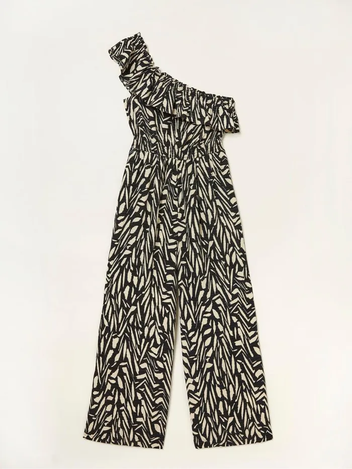 Fat Face Jumpsuits and Playsuits Black Painstroke Stella Jumpsuit 8211 Women