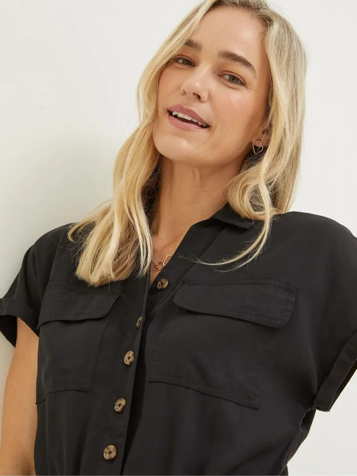 Fat Face Jumpsuits and Playsuits Black Una Jumpsuit 8211 Women