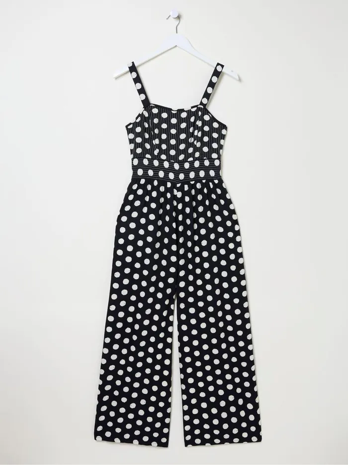 Fat Face Jumpsuits and Playsuits Blue Ruby Polka Dot Jumpsuit 8211 Women