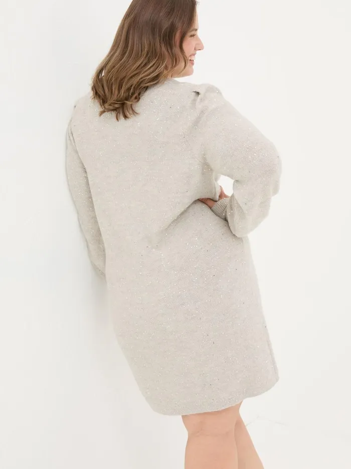 Fat Face Knitwear Light Natural Eden Knit Dress 8211 Women