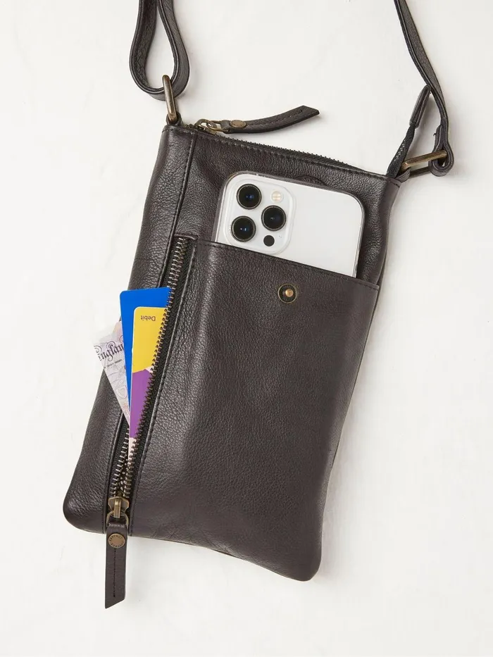 Fat Face Phone Bags Essie Black Phone Bag 8211 Women
