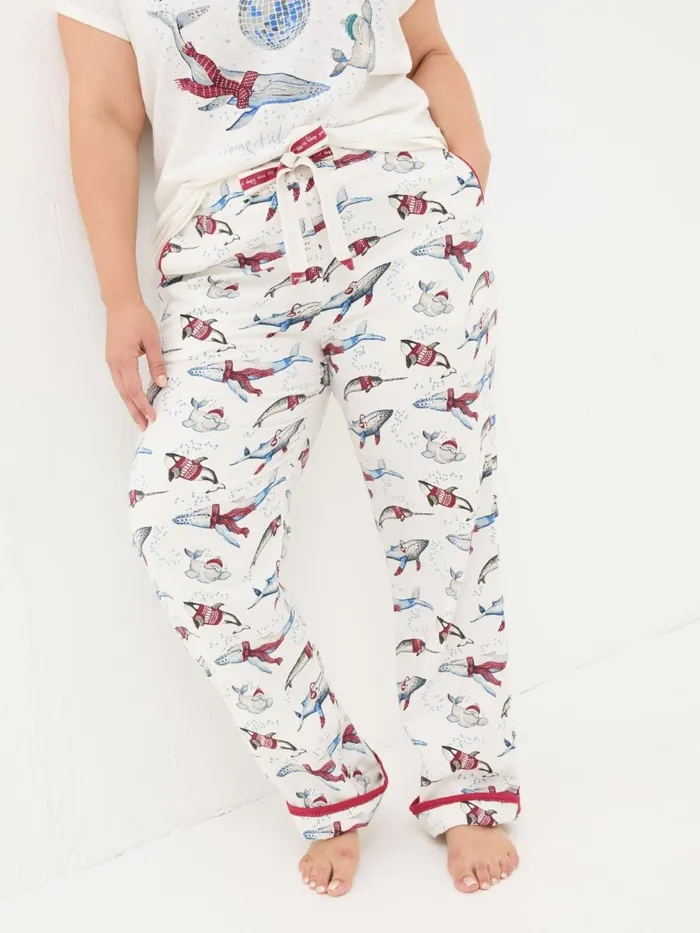 Fat Face Pyjamas and Nightwear Eva Ivory Wilson The Whale Shelter Pyjama Bottoms 8211 Women Fat Face Pyjamas and Nightwear Eva Ivory Wilson The Whale Shelter Pyjama Bottoms 8211 Women