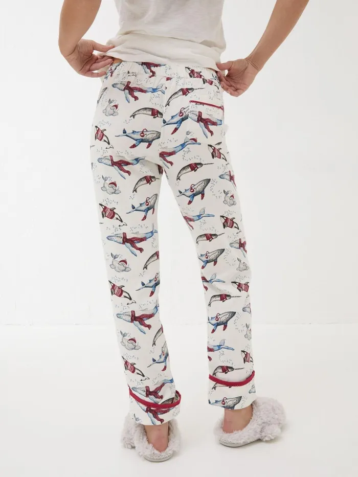 Fat Face Pyjamas and Nightwear Eva Ivory Wilson The Whale Shelter Pyjama Bottoms 8211 Women
