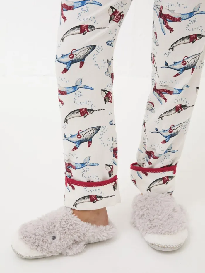 Fat Face Pyjamas and Nightwear Eva Ivory Wilson The Whale Shelter Pyjama Bottoms 8211 Women