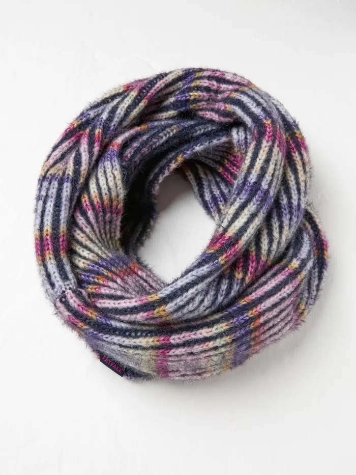 Fat Face Scarves Navy Spacedye Snood 8211 Women