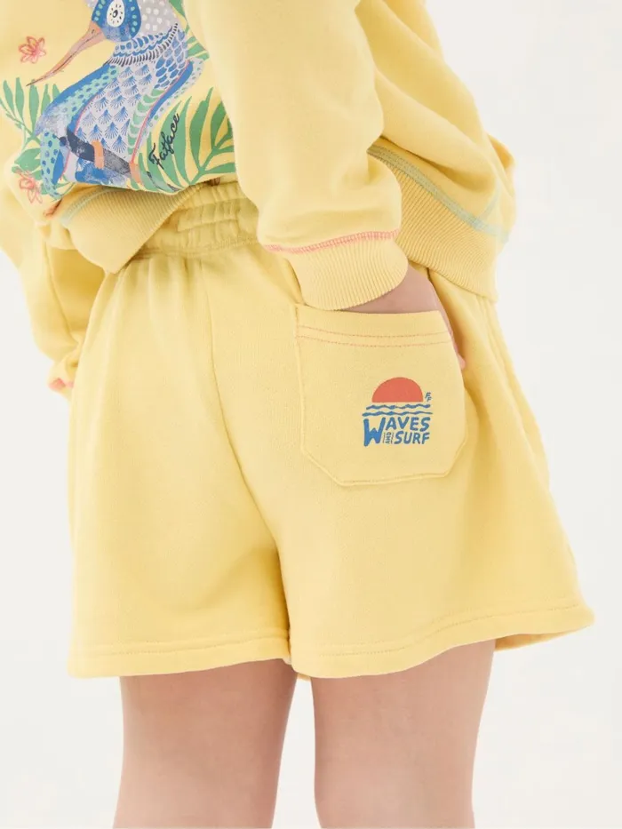 Fat Face Shorts Sophia Yellow Sweat Shorts 8211 Kids