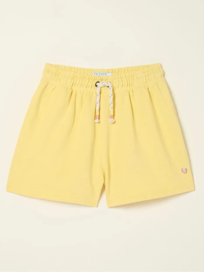 Fat Face Shorts Sophia Yellow Sweat Shorts 8211 Kids