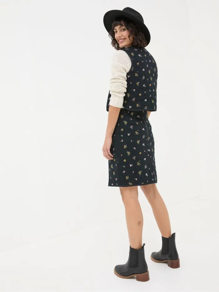 Fat Face Skirts Shelby Black Ditsy Paisley Skirt 8211 Women