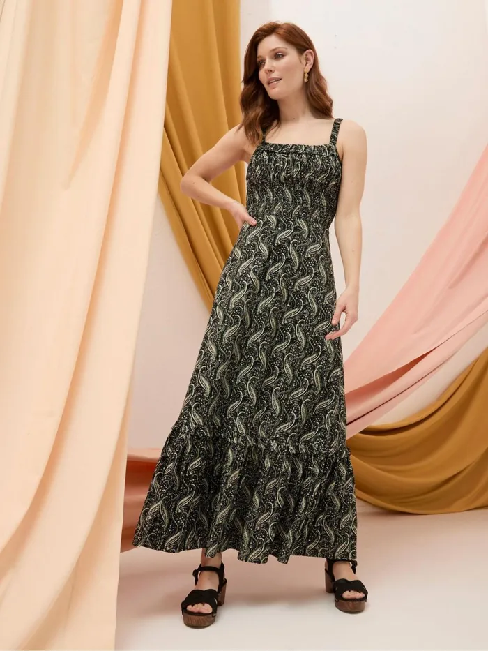 Fat Face Skirts Vita Black Paisley Maxi Skirt 8211 Women