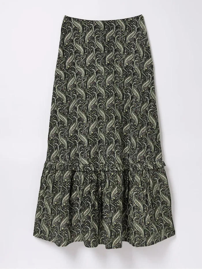 Fat Face Skirts Vita Black Paisley Maxi Skirt 8211 Women