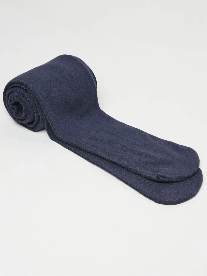 Fat Face Socks and Tights Blue Plain Tights 8211 Women