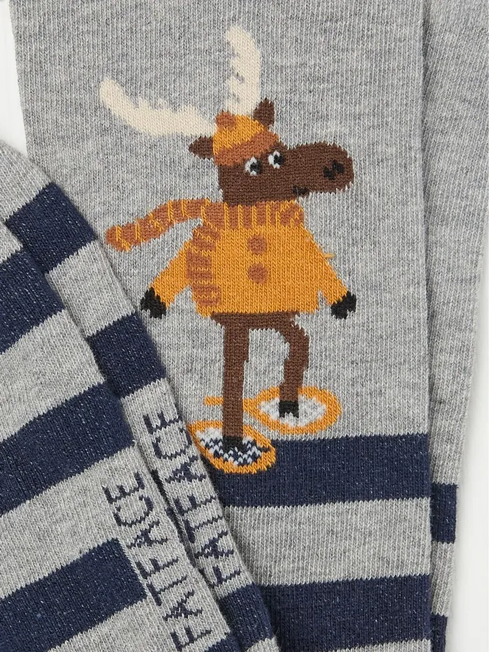 Fat Face Socks Grey Moose Striped Socks 1 Pack 8211 Men Fat Face Socks Grey Moose Striped Socks 1 Pack 8211 Men